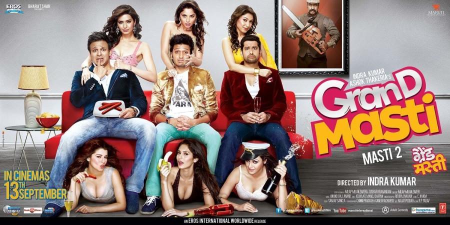 Check out the first look poster of Great Grand Masti starring Ritesh Deshmukh, Vivek Oberoi, Aftab Shivdasani, Urvashi Rautela, Pooja Bose in the lead role. Great Grand Masti,Great Grand Masti first look,Great Grand Masti poster,Great Grand Masti first look poster,Ritesh Deshmukh,Vivek Oberoi,Aftab Shivdasani,Urvashi Rautela,Pooja Bose,Great Grand Masti trailer,Great Grand Masti pics,Great Grand Masti images