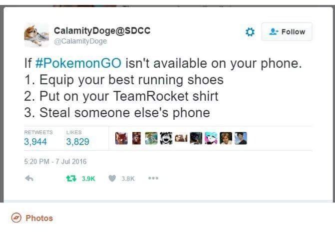The newly-launched famous Augmented Reality (AR) game Pokemon Go has overtaken Twitter in terms of daily users and has seen people spending more time on its app than on Facebook. Pokemon Go,Pokemon Go memes,Pokemon Go funny memes,Pokemon Go funny memes go viral,Pokemon Go India,Pokemon Go meme,Pokemon Go app,Pokemon Go mems pics