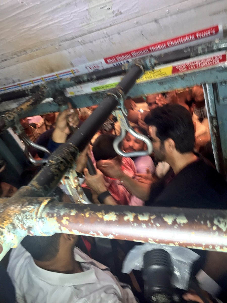 Veteran actor Anil Kapoor took a local train from Churchgate here to promote his forthcoming TV drama series Anil Kapoor,actor Anil Kapoor,Anil Kapoor travels in local train for '24: Season 2',Anil Kapoor travels in local train,Anil Kapoor 24: Season 2,24: Season 2,Anil Kapoor travels local train,Veteran actor Anil Kapoor,Anil Kapoor latest pics,Anil K