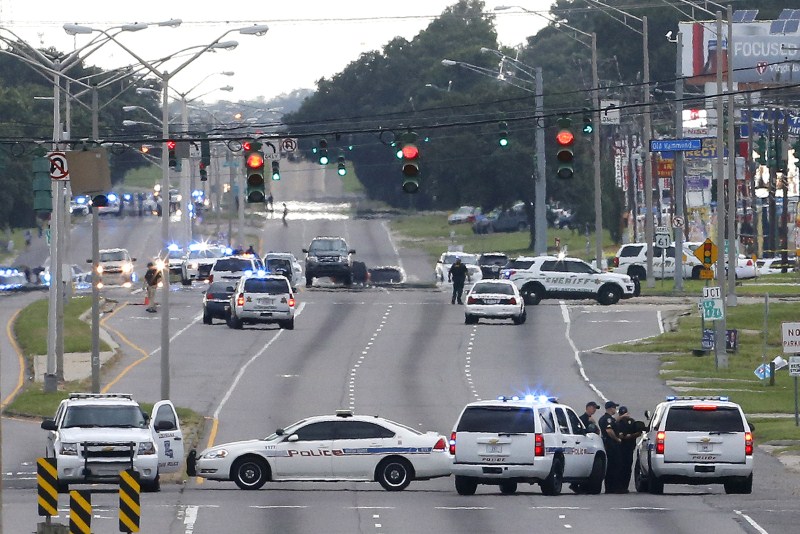 Multiple police officers in Baton Rouge, Louisiana, have been shot as the country remains on edge about police and community relations. Police shot dead in Baton Rouge,Baton Rouge,Multiple police officers,community relations,Louisiana