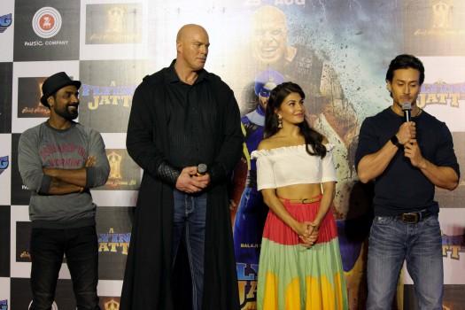 The trailer of A Flying Jatt released on Monday. Celebs like Tiger Shroff, Jacqueline Fernandez, Nathan Jones and others graced the event.