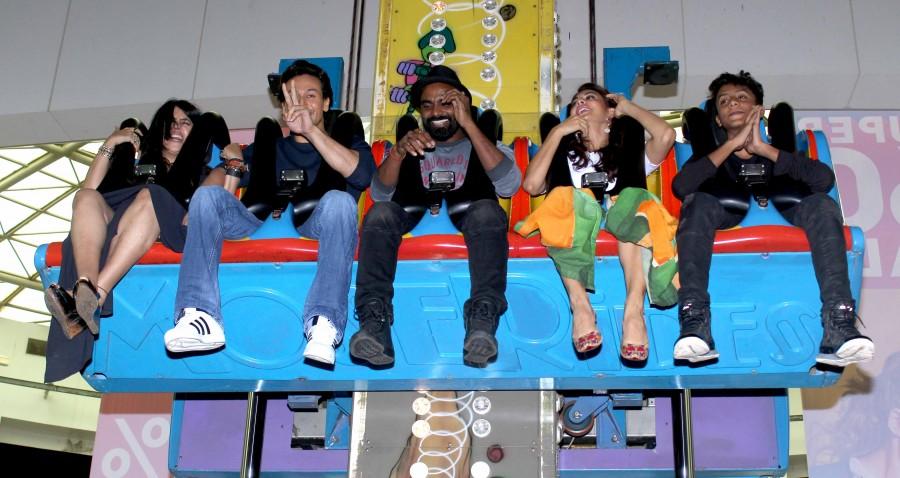 The trailer of A Flying Jatt released on Monday. Celebs like Tiger Shroff, Jacqueline Fernandez, Nathan Jones and others graced the event. A Flying Jatt,A Flying Jatt trailer,Tiger Shroff,Jacqueline Fernandez,Nathan Jones,A Flying Jatt trailer launch,A Flying Jatt trailer launch pics,A Flying Jatt trailer launch images,A Flying Jatt trailer launch photos,A Flying Jatt trailer launch stills,A