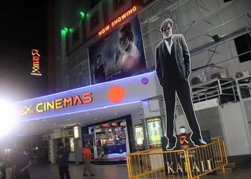 Superstar Rajinikanth's Kabali Cutouts around the world.