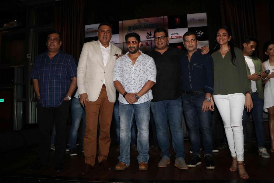 Photos of Bollywood movie 'The Legend of Michael Mishra' music launch. Celebs like Arshad Warsi, Boman Irani and others graced the event. The Legend of Michael Mishra,The Legend of Michael Mishra music launch,Arshad Warsi,Boman Irani,Arshad Warsi and Boman Irani,Michael Mishra,The Legend of Michael Mishra audio launch,The Legend of Michael Mishra music launch pics,The Legend of Michael Mish