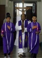 Good Friday  2015,Good Friday observed in Kolkata,Good Friday observed in Delhi,Good Friday Procession,Good Friday Procession 2015