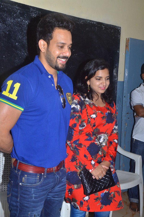 South Indian Actor Bharath celebrates his birthday with his wife Jeshly Joshua at an Orphanage in Chennai. Bharath,Bharath Birthday Celebration pictures,Bharath Birthday Celebration,Bharath Birthday Celebration 2016,Bharath Birthday Celebration pics,Bharath Birthday Celebration images,Bharath Birthday Celebration stills,Bharath Birthday Celebration photo