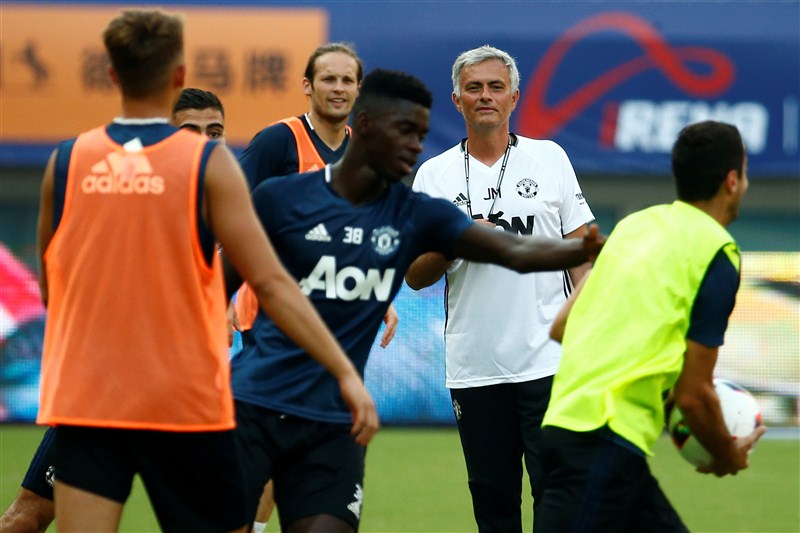 Photos of Manchester United training session for Champions Cup 2016. Champions Cup 2016,Champions Cup,Manchester United,Manchester United training session,Manchester United training session pics,Manchester United training session images,Manchester United training session pictures