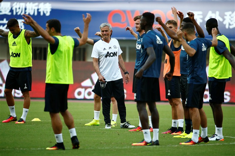 Photos of Manchester United training session for Champions Cup 2016. Champions Cup 2016,Champions Cup,Manchester United,Manchester United training session,Manchester United training session pics,Manchester United training session images,Manchester United training session pictures
