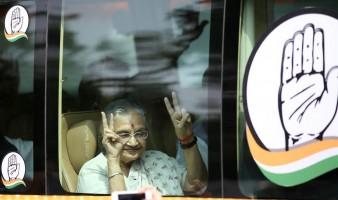 Congress UP poll campaign,UP poll campaign,Congress poll campaign,Sonia Gandhi,Rahul Gandhi,3-day bus yatra,Congress Vice President Rahul Gandhi,Raj Babbar,Ghulam Nabi Azad,Babbar,Dikshit,bus yatra,cONGRESS bus yatra