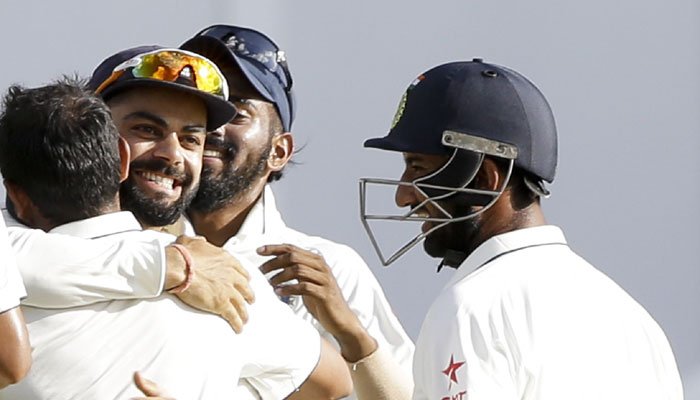 Star off-spinner Ravichandran Ashwin starred with a seven-wicket haul as India defeated West Indies by an innings and 92 runs on the fourth day of the first Test at the Sir Vivian Richards Cricket Stadium here on Sunday. India beat West Indies,India vs West Indies,India defeated West Indies,Sir Vivian Richards Cricket Stadium,Ravichandran Ashwin,Virat Kohli,Kohli,India beat West Indies by innings and 92 runs