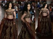 Actress Kangana Ranaut looked every inch a Mughal empress as she walked for Manav Gangwani in his creation from his latest collection titled Begum-e-Jannat at the FDCI India Couture Week 2016 here on Sunday.