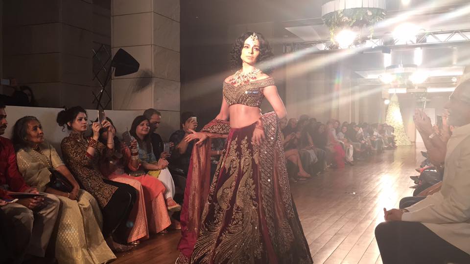 Actress Kangana Ranaut looked every inch a Mughal empress as she walked for Manav Gangwani in his creation from his latest collection titled Begum-e-Jannat at the FDCI India Couture Week 2016 here on Sunday. Kangana Ranaut,Kangana Ranaut as Mughal,Kangana Ranaut in Mughal,Kangana Ranaut turns Mughal,Manav Gangwani,India Couture Week 2016,FDCI India Couture Week,Fashion,Kangana Ranaut latest pics,Kangana Ranaut latest images,Kangana Ranaut latest photos,Kangan