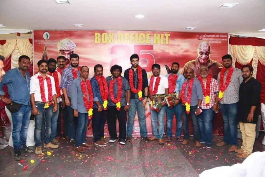 Sri Green Productions felicitated Jackson Durai team on it's successful 25th day celebration, which held in Chennai. Celebs like Sibiraj, Music Director Siddharth Vipin, Dhananjayan, Dharanidharan, Siddharth Vipin and others graced the event. Jackson Durai,Jackson Durai 25th Day Celebration,Jackson Durai 25th Day,Sibiraj,Music Director Siddharth Vipin,Dhananjayan,Dharanidharan,Siddharth Vipin,Jackson Durai sucess meet,Jackson Durai sucess meet pics,Jackson Durai sucess meet images,Jackson Dura
