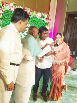 Ilaiyaraaja at Yuvan Shankar Raja's baby Ziya Yuvan naming ceremony.