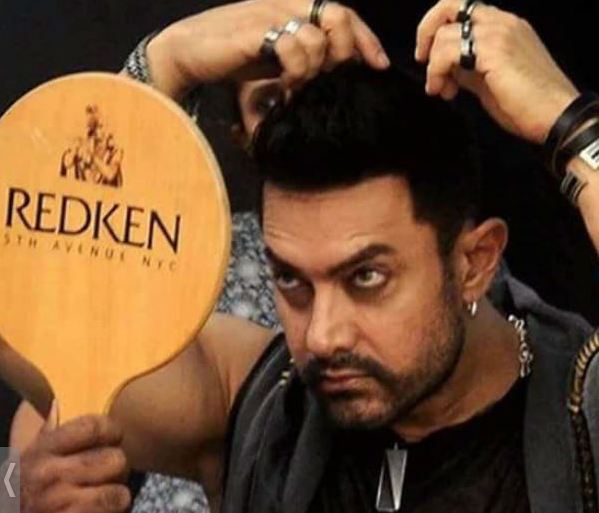 Recently Aamir Khan's look from 'Dangal' promotional song was spotted, while the actor was shooting at a suburban studio. Aamir Khan,Aamir Khan new look,Dangal,bollywood movie Dangal,Dangal song,Aamir Khan in Dangal,Dangal movie pics,Dangal movie images,Dangal movie photos,Dangal movie stills,Dangal movie pictures