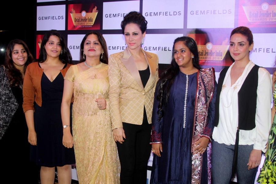 Celebs like Rouble Nagi, Arpita Khan Sharma, Esha Deol, Soma Bhatta, Nawaz Gautam Singhania, Pearl Contractor, and many others at the Retail Jeweller India Awards 2016. Retail Jeweller India Awards 2016,Retail Jeweller India Awards,Rouble Nagi,Arpita Khan Sharma,Esha Deol,Soma Bhatta,Nawaz Gautam Singhania,Pearl Contractor,Retail Jeweller India Awards pics,Retail Jeweller India Awards images,Retail Jeweller India Awards
