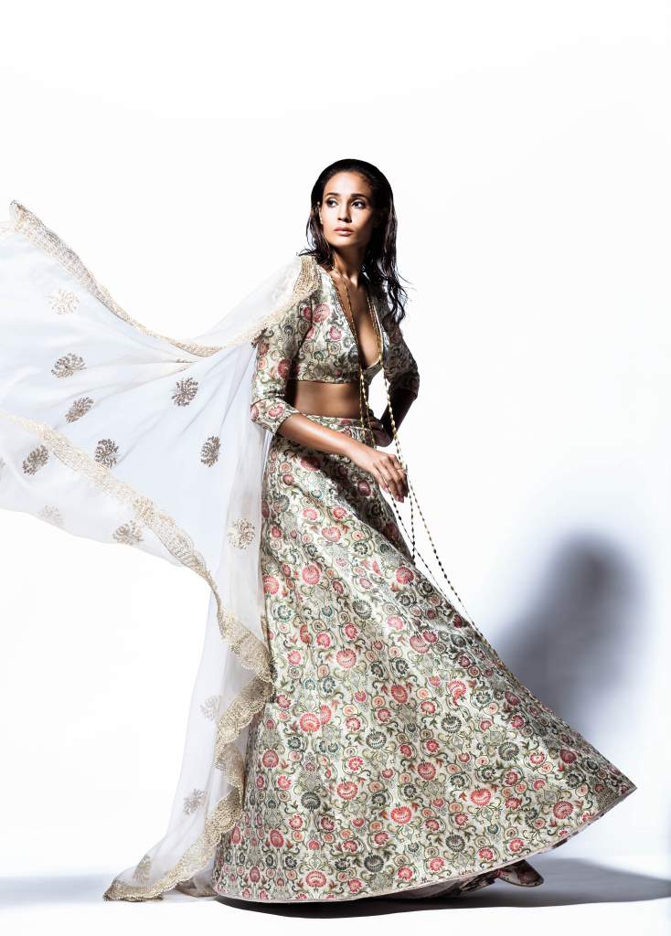 In the ever-evolving fashion world, try going bold with off-shoulder blouses, or do a sensual cover-up with a cape or even by adding a dash of style with a fusion jacket in the bridal season, say experts. Vogue Wedding Show 2016,Vogue Wedding Show,Wedding Show 2016,Wedding Show,bridal season,bridal season 2016,fashion show,fashion,fashion show 2016