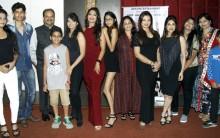 Actress Deepshikha kept a surprise party for her sister Aartii Naagpal who got Dadasaheb Phalke Golden Camera Award recently in Mumbai.