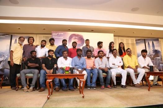 Tamil movie Kabali Success Meet event held in Chennai. Director Pa Ranjith, Producer Kalaipuli S. Thanu, Music Director Santhosh Narayanan, Actress Riythvika, John Vijay, Dinesh Ravi, Mime Gopi, Kalaiyarasan, G. Murali, Murugan Manthiram, Editor Praveen KL, Arunraja Kamaraj, Shweta Mohan, Nandakumar and others graced the event.