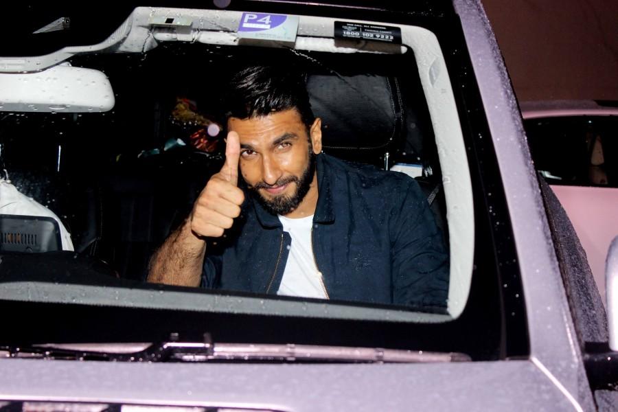 The special screening of the Bollywood movie Dishoom was held today. Celebs like Abhishek Bachchan, Akshay Kumar, Ranveer Singh, John Abraham, Sooraj Pancholi, Anil Kapoor, Aarav Kumar, Sophie Choudry, Remo D'souza, Parineeti Chopra and many others graced the show. Dishoom movie special screening,Dishoom special screening,Abhishek Bachchan,Akshay Kumar,Ranveer Singh,John Abraham,Sooraj Pancholi,Anil Kapoor,Aarav Kumar,Sophie Choudry,Remo D'souza,Parineeti Chopra