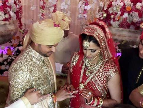 Suresh Raina and Priyanka Chaudhary Wedding Photos - Photos,Images ...