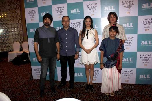 Plus size model auditions of Lakme Fashion Week 2016.