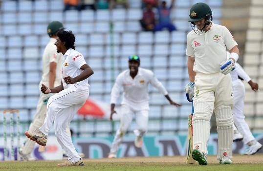 Sri Lanka wins a thrilling first Test in Pallekele by 106 runs, only their 2nd Test victory over Australia.