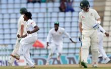 Sri Lanka wins a thrilling first Test in Pallekele by 106 runs, only their 2nd Test victory over Australia.