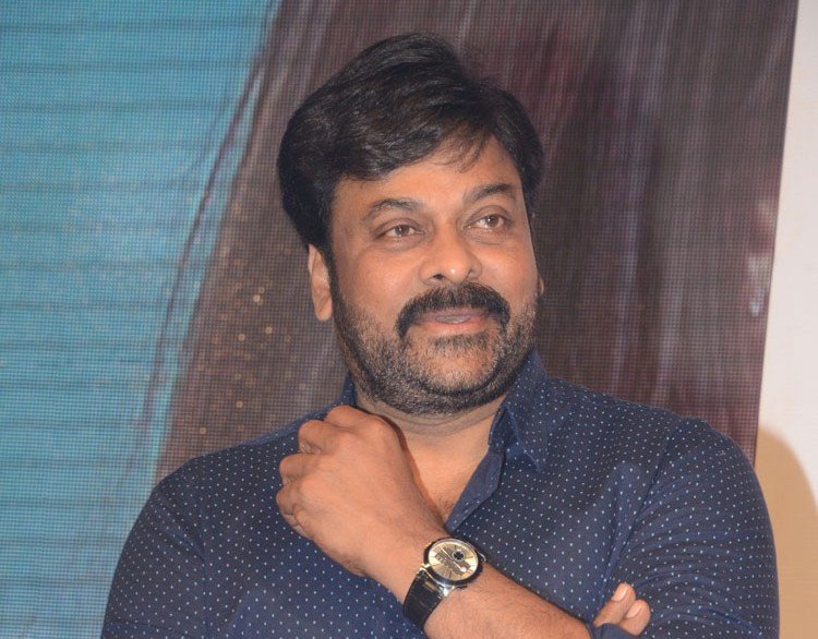 Megastar Chiranjeevi at Allu Sirish's Srirastu Subhamastu pre-release function. Megastar Chiranjeevi,Chiranjeevi,Allu Sirish,Srirastu Subhamastu,Srirastu Subhamastu pre-release function,Chiranjeevi latest pics,Chiranjeevi latest images,Chiranjeevi latest photos,Chiranjeevi latest stills,Chiranjeevi latest pictures