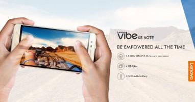 K5 Note,Vibe K5 Plus,Lenovo launches K5 Note,Lenovo launches Vibe K5 Plus,smartphones,Lenovo smartphones,Latest lenovo smartphones,Android Smartphones,budget smartphones