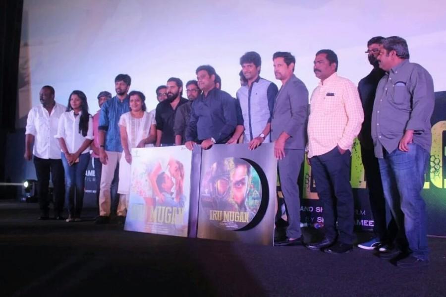 Sivakarthikeyan, Vikram, Nivin Pauly at Iru Mugan Trailer and Audio Launch. Iru Mugan Trailer,Iru Mugan,Iru Mugan audio,Iru Mugan music,Sivakarthikeyan,Vikram,Nivin Pauly,Iru Mugan Trailer launch,Iru Mugan music launch,Iru Mugan music launch pics,Iru Mugan music launch images,Iru Mugan music launch photos