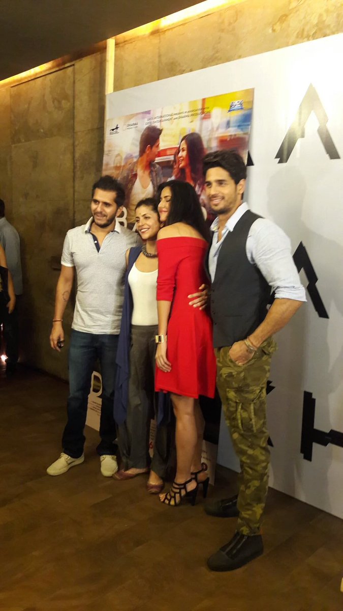 Katrina Kaif and Sidharth Malhotra at Baar Baar Dekho Trailer launch. Baar Baar Dekho Trailer,Baar Baar Dekho Trailer launch,Katrina Kaif,Sidharth Malhotra,Baar Baar Dekho Trailer launch pics,Baar Baar Dekho Trailer launch images,Baar Baar Dekho Trailer launch photos,Baar Baar Dekho Trailer launch stills,Baar Baar Dekho Tra