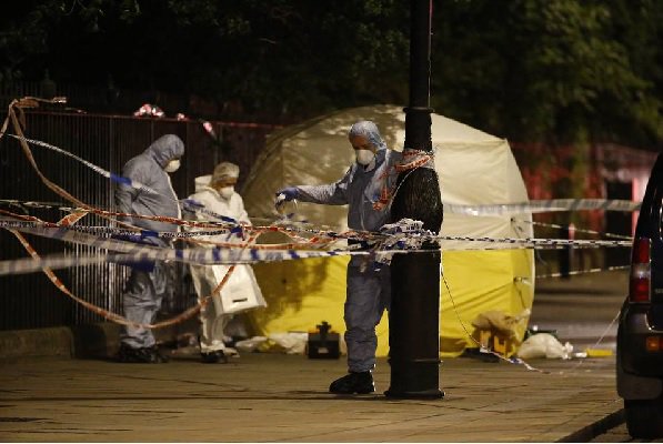 One woman was killed and five others were injured in a mass stabbing in central London's Russell Square on Wednesday night, police said. London mass stabbing,London stabbing,Woman killed in London mass stabbing,London knife attack,London attack,london knife attack injured,Russell Square