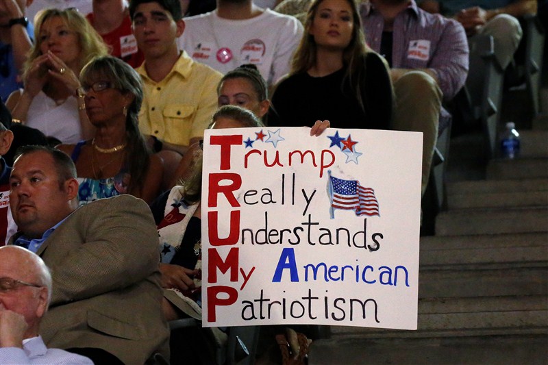 Donald Trump on the campaign trail this week. Donald Trump,Donald Trump campaign trail,Donald Trump campaign,Donald Trump freak-out,Donald Trump insists campaign