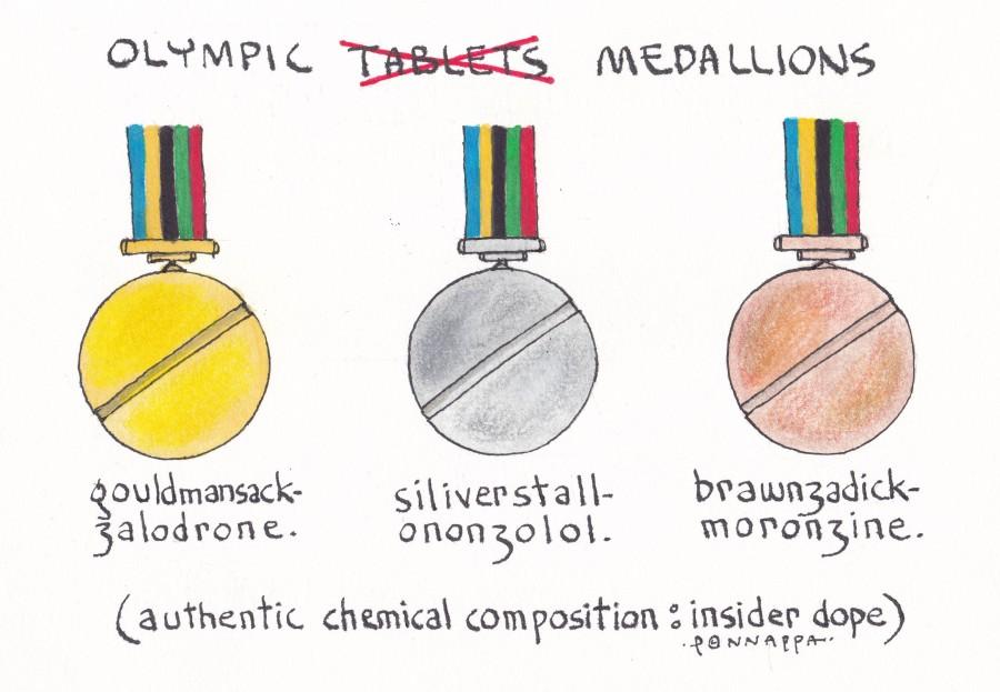 IBTimes Cartoon Rio Olympics 2016,olympics,Rio Olympics Doping scandal