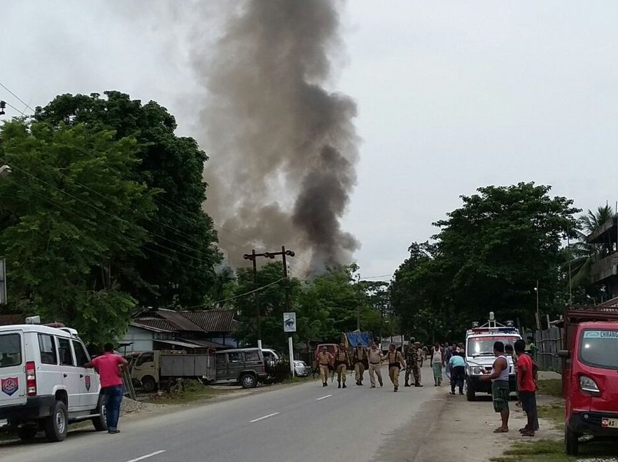 Eight to 12 people were killed on Friday when suspected militants opened random fire at a busy market in Kokrajhar town in Assam, police said. Assam attack,Assam terrorist attack,terrorist attack,Kokrajhar market,terrorist,terrorist killed,Terror attack in Assam