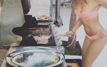 Bollywood actress Nargis Fakhri's bikini-clad pictures from Greece.