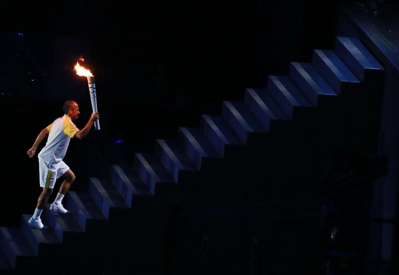The 31st Olympics, the first to be held in South America and only the third to take place in the southern hemisphere, formally opened on Friday with a colourful ceremony, dedicated to history and the Earth and depicting Brazil's vibrantly diverse culture, at the Macarana stadium here. Rio 2016,Rio 2016 Olympic Games,Rio 2016 Olympic,Rio 2016 Olympic Games Opening ceremony,rio 2016 opening ceremony live,Rio 2016 Opening ceremony,Rio Opening ceremony,Rio 2016 Opening ceremony pics,Rio 2016 Opening ceremony images,Rio 2016 Opening ceremon