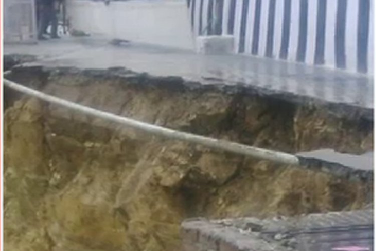 At least four people -- three pilgrims and one Ponywallah were killed and eight injured on Saturday morning in a landslide on old track to Mata Vaishno Devi Shrine in Jammu region. Vaishno Devi,Vaishno Devi landslide,3 pilgrim killed,Vaishno Devi Landslide,Mata Vaishno Devi Shrine,Vaishno Devi Shrine track