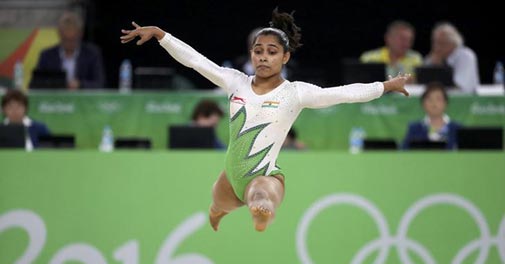 Dipa Karmakar created history by becoming the first Indian gymnast to enter the Olympic finals at the Rio Olympic Centre here. Dipa Karmakar,Gymnast Dipa Karmakar,Dipa Karmakar gymnastics,Dipa Karmakar first Indian gymnast,Dipa Karmakar in Olympic final,Dipa Karmakar in Rio Olympic,Dipa Karmakar pics,Dipa Karmakar images,Dipa Karmakar stills,Dipa Karmakar pictures