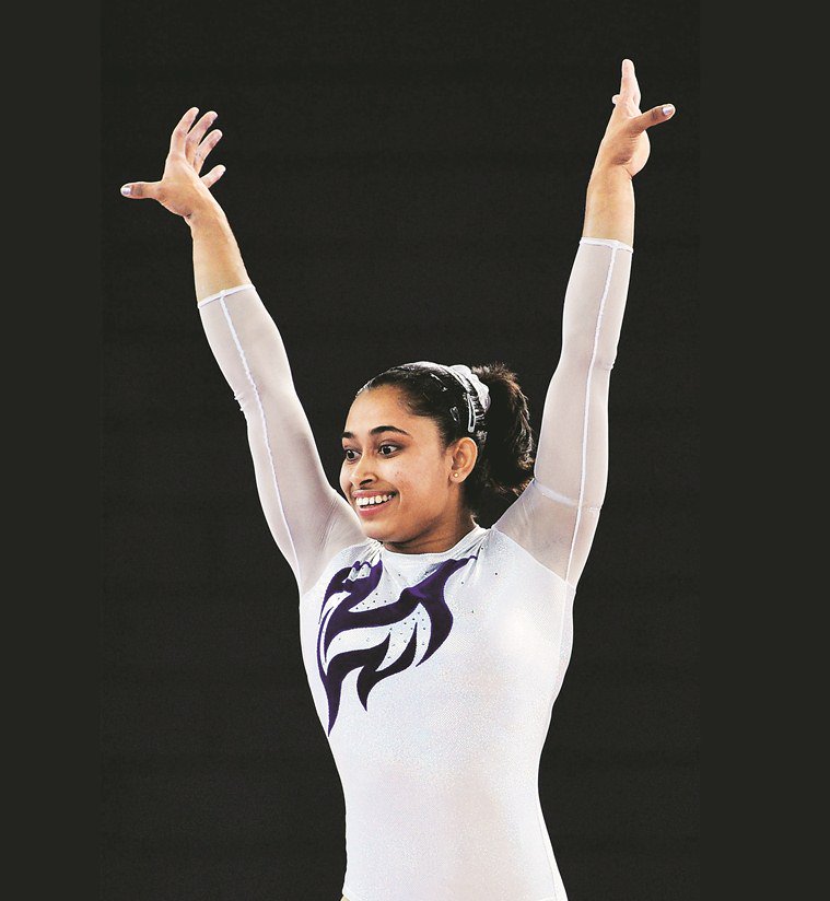 Dipa Karmakar created history by becoming the first Indian gymnast to enter the Olympic finals at the Rio Olympic Centre here. Dipa Karmakar,Gymnast Dipa Karmakar,Dipa Karmakar gymnastics,Dipa Karmakar first Indian gymnast,Dipa Karmakar in Olympic final,Dipa Karmakar in Rio Olympic,Dipa Karmakar pics,Dipa Karmakar images,Dipa Karmakar stills,Dipa Karmakar pictures