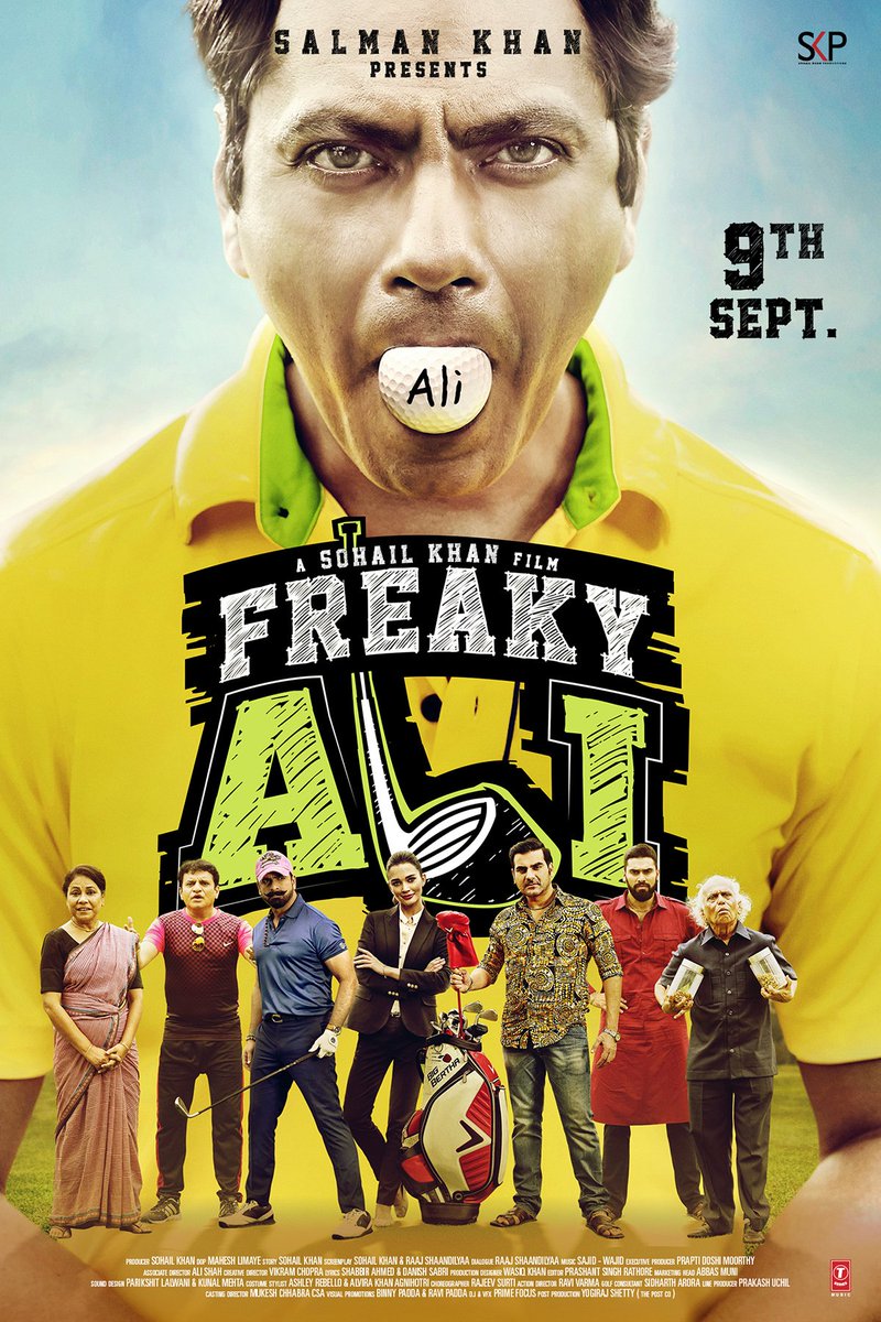 Nawazuddin Siddiqui's Freaky Ali first look poster revealed Freaky Ali first look poster,Freaky Ali first look,Freaky Ali poster,Freaky Ali,bollywood movie Freaky Ali,Nawazuddin Siddiqui,Salman Khan,Sohail Khan,Freaky Ali movie pics,Freaky Ali movie images,Freaky Ali movie photos