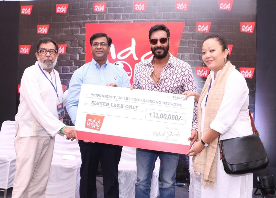Ajay Devgn’s involvement with KFC’s add HOPE™ will see him guide and support this campaign as it fights hunger across India. He will actively contribute towards spreading awareness about the campaign and taking it to a larger audience acrosss the country. Ajay Devgn,Ajay Devgn as KFC's Hope ambassador,Ajay Devgn as KFC's ambassador,KFC's ambassador,actor Ajay Devgn,Ajay Devgn pics,Ajay Devgn images,Ajay Devgn photos,Ajay Devgn stills,Ajay Devgn pictures