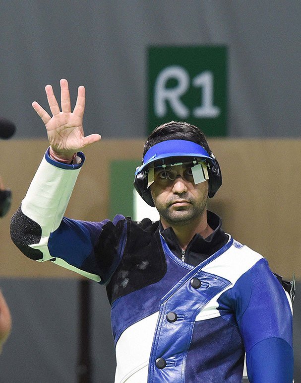 Shooter Abhinav Bindra narrowly missed out on a medal at the Rio Games. Abhinav Bindra,Shooter Abhinav Bindra,Abhinav Bindra misses bronze,Rio Olympics 2016,Rio Olympics,Rio 2016 Live,Rio Olympics 2016 Shooting