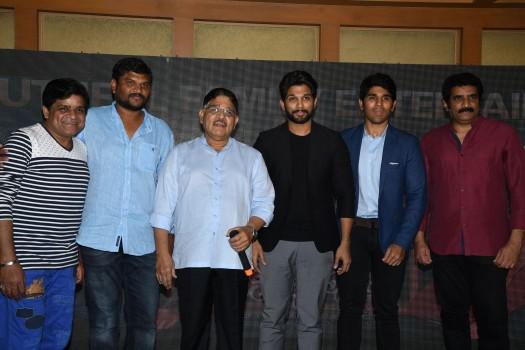 Allu Arjun at Srirastu Subhamastu Success Meet