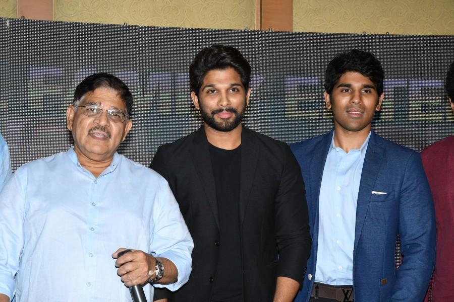 Allu Arjun at Srirastu Subhamastu Success Meet Allu Arjun,Srirastu Subhamastu Success Meet,Srirastu Subhamastu,Allu Arjun at Srirastu Subhamastu Success Meet,Allu Sirish