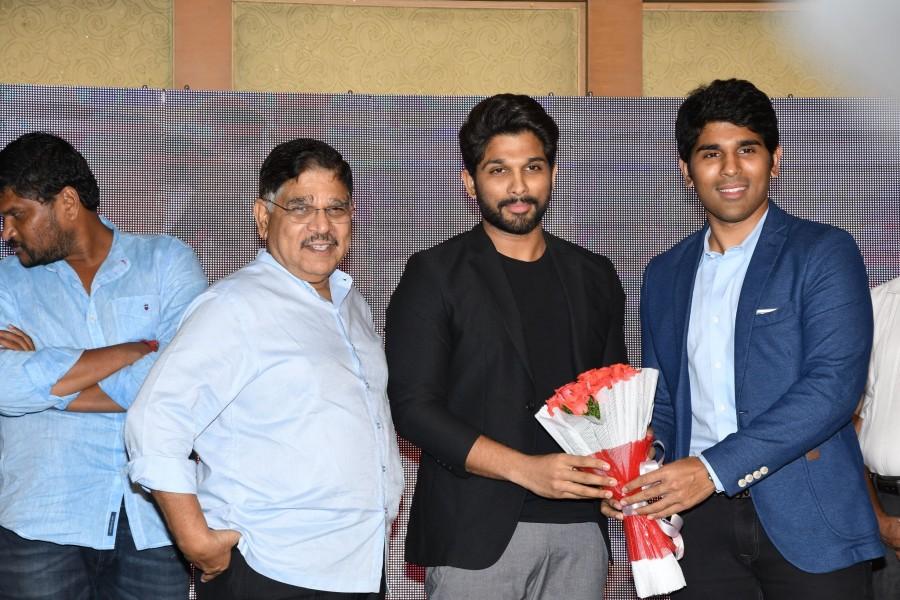 Allu Arjun at Srirastu Subhamastu Success Meet Allu Arjun,Srirastu Subhamastu Success Meet,Srirastu Subhamastu,Allu Arjun at Srirastu Subhamastu Success Meet,Allu Sirish