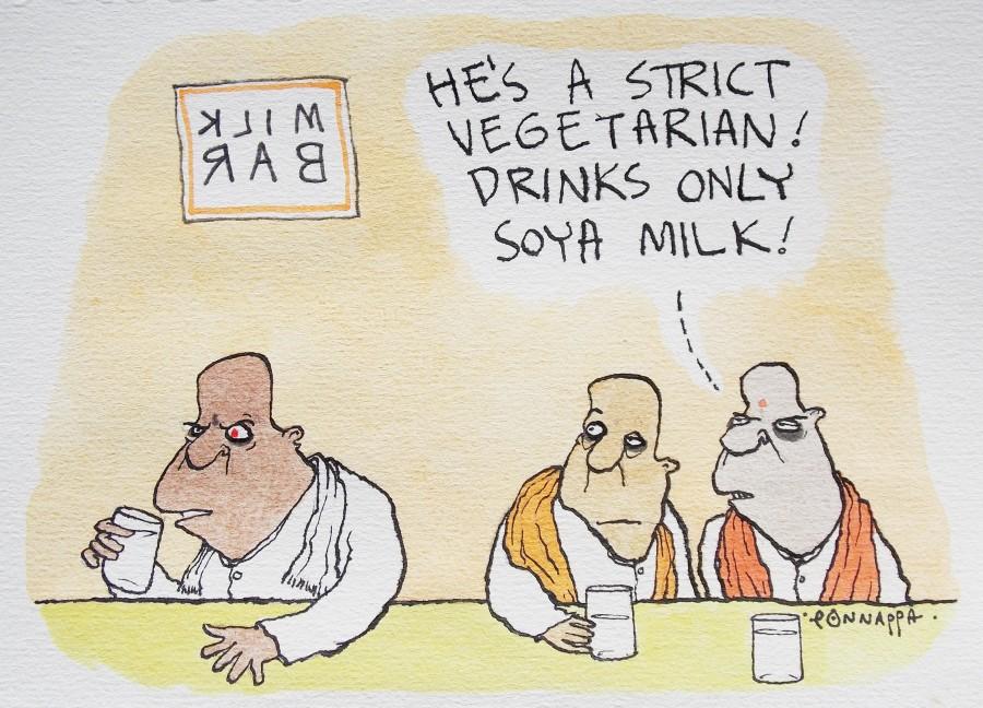 IBTimes Cartoon Milk,Soy Milk,Adulterated milk