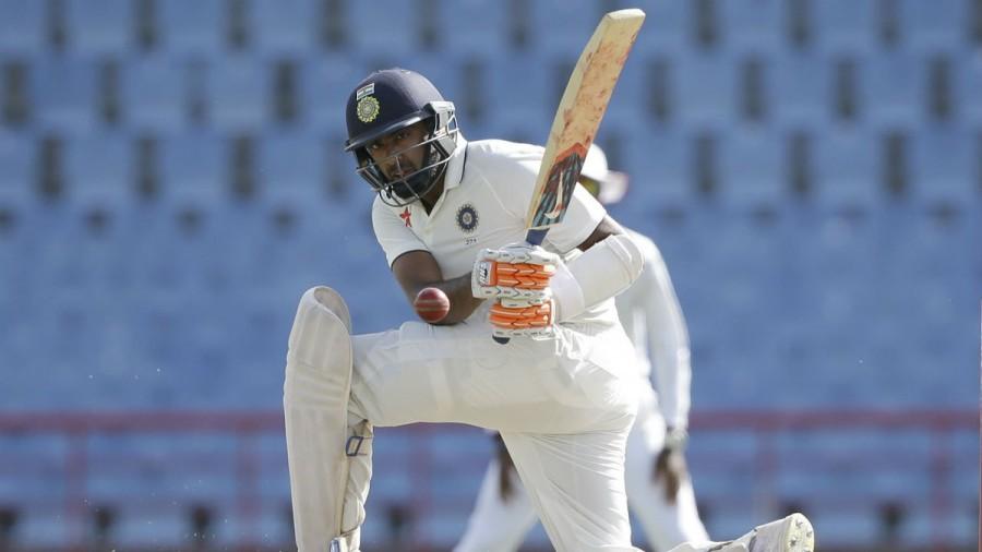 With an unbeaten 108-run sixth wicket partnership, Ravichandran Ashwin and wicket-keeper Wriddhaman Saha brought India back into the game to post 234 for 5 wickets against a domineering West Indies on the first day of the third Test at the Darren Sammy National Cricket Stadium here on Tuesday. Ravichandran Ashwin,Wriddhaman Saha,Ashwin,Saha,Ind vs WI,Ind vs WI test match,Ind vs WI 3rd test match,Ind vs WI third test match,Ind vs WI third Test,Test Cricket
