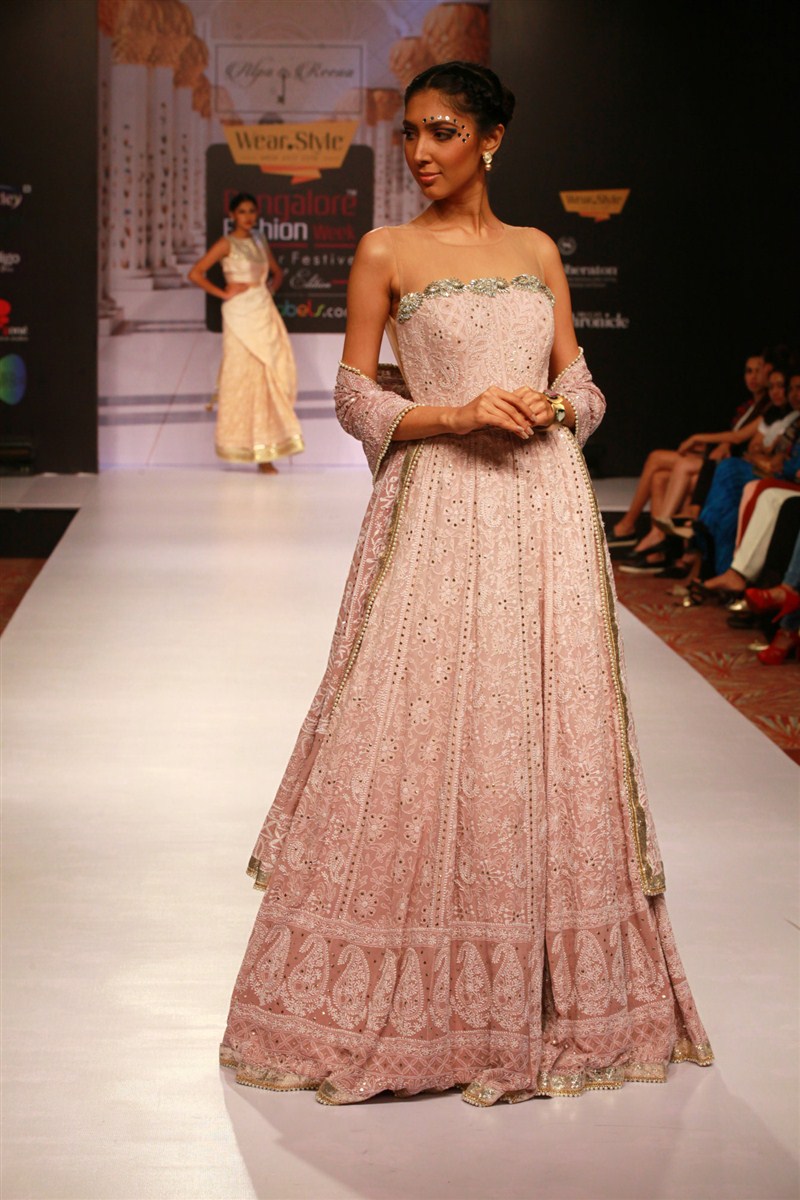 Mumbai based designer duo (and sisters) Alpa & Reena who have successfully dressed prominent film and television personalities like Waheeda Rehman, Farah Khan, Raveena Tandon, Isha Talwar and Amy Jackson, were back for their second innings at the prestigious Bangalore Fashion Week this season with a collection titled Alpa & Reena,Bangalore Fashion Week,Fashion Week,Malakia,Bangalore Fashion Week pics,Bangalore Fashion Week images,Bangalore Fashion Week photos,Bangalore Fashion Week stills,Bangalore Fashion Week pictures